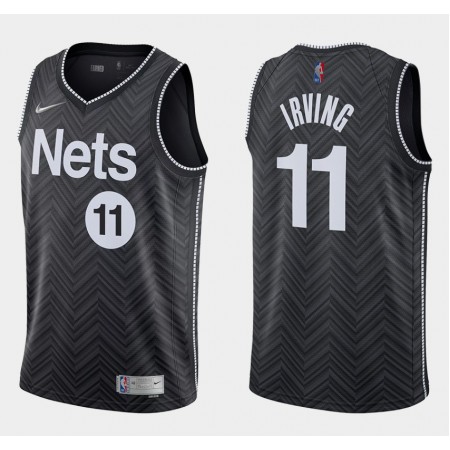 Maillot Basket Brooklyn Nets Kyrie Irving 11 2020-21 Earned Edition Swingman - Homme